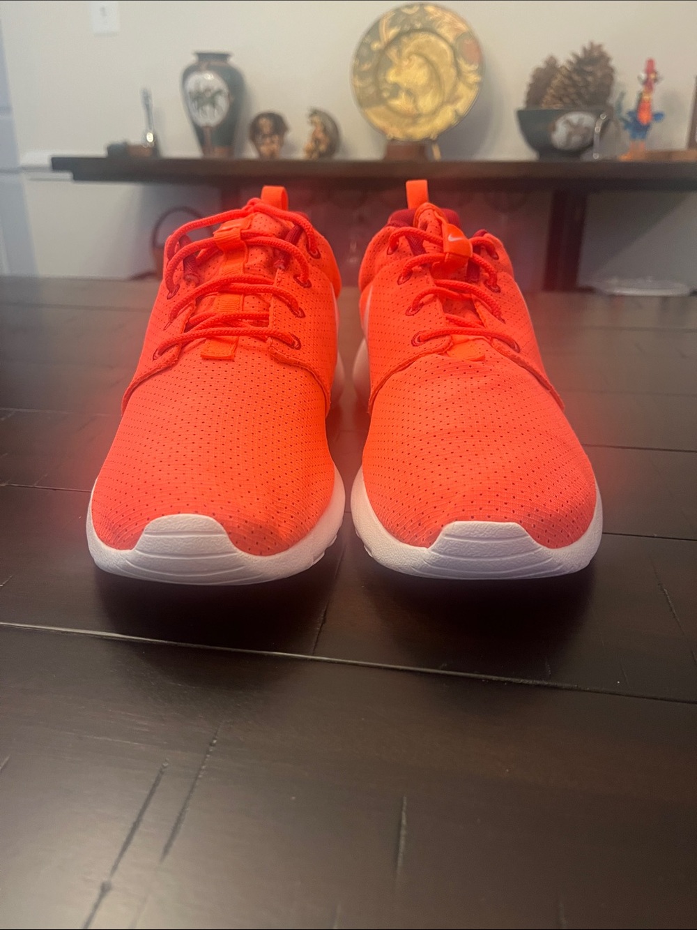 Nike Rosherun Shoes Sneakers 511881 816 Hyper Crimson new Mens Size 11 - Picture 5 of 14
